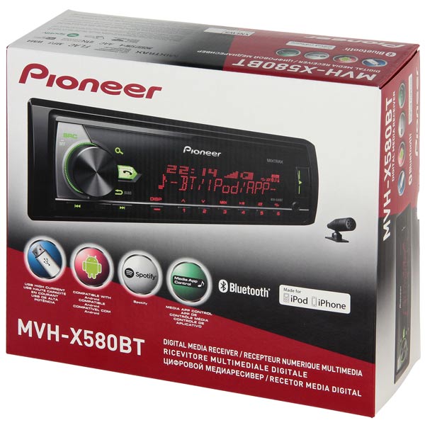 pioneer mvh-x580dab